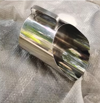 316 stainless steel pharma scoop powder pharmaceutical sampling pharmascoop sampler round corner